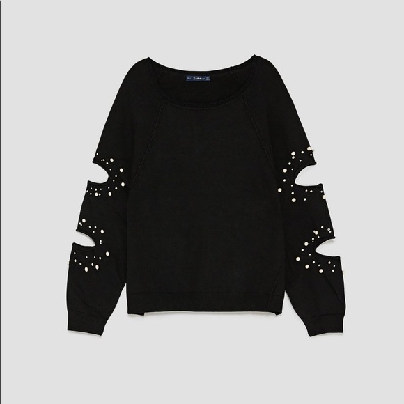 cutout sweatshirt